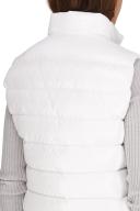 Moncler White Down Ghany Vest