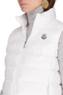 Moncler White Down Ghany Vest