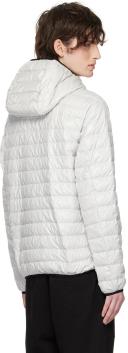 Moncler White Lauzet Down Jacket