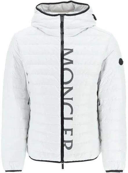 Moncler White Lauzet Down Jacket