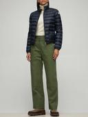 Moncler | Women Lans Nylon Down Jacket Blue 3