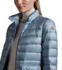 Moncler Women's Lans Short Down Jacket - Blue - Casual Jackets