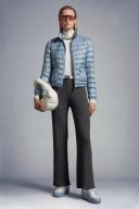 Moncler Women's Lans Short Down Jacket - Blue - Casual Jackets