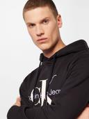 Monogram Logo Hoodie Black M