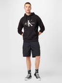 Monogram Logo Hoodie Black M