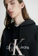 Monogram Logo Hoodie Black M