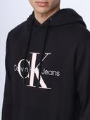 Monogram Logo Hoodie Black M