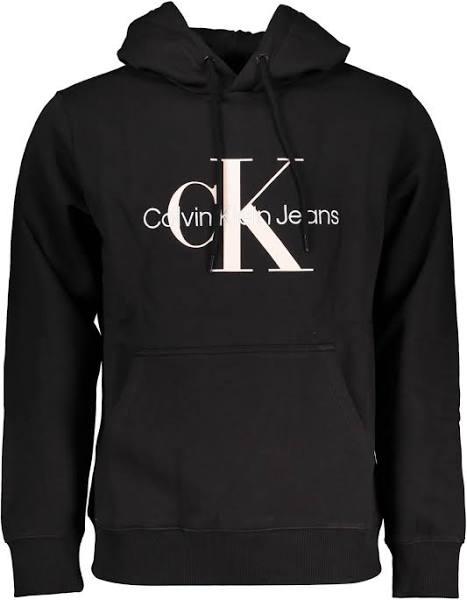 Monogram Logo Hoodie Black M