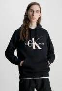 Monogram Logo Hoodie Black XL