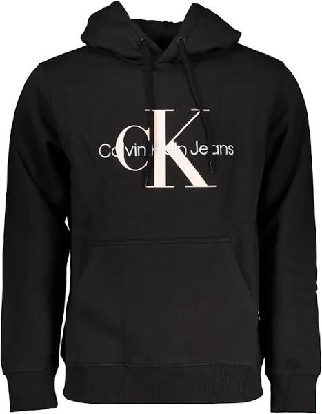 Monogram Logo Hoodie Black XL