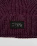 Mons Royale Fishermans Beanie - Wine Marl