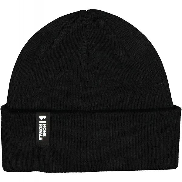 Mons Royale McCloud Beanie - Black