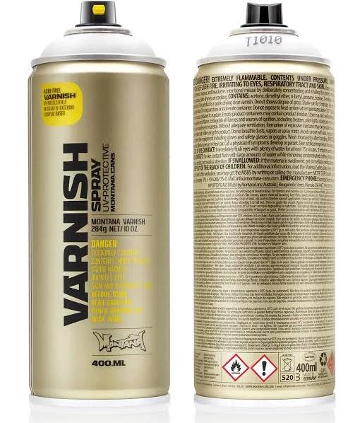 Montana Gold Spray Paint 400ml Varnish Matte