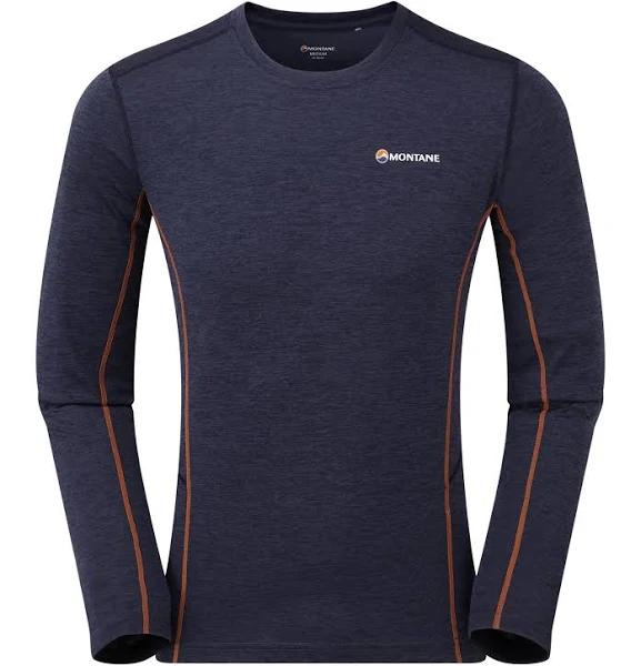 Montane Dart Long Sleeve T-Shirt - Antarctic Blue - XL