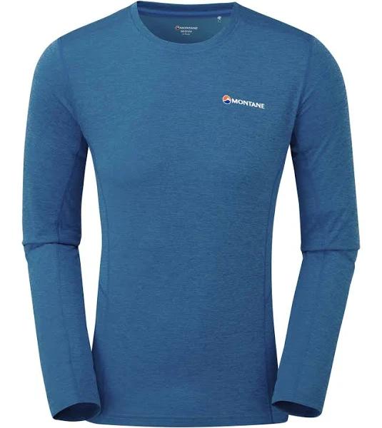 Montane Dart Long Sleeve T-Shirt - Electric Blue - S