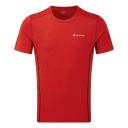 Montane Mens Dart T-Shirt Alpine Red L