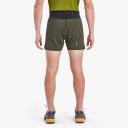 Montane - Slipstream Twin Skin Running Shorts - Green - UK x Large
