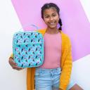MontiiCo - Large Insulated Lunch Bag - Pixels