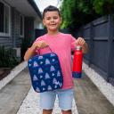 MontiiCo - Large Insulated Lunch Bag - Pixels