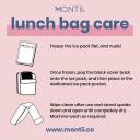 MontiiCo - Large Insulated Lunch Bag - Pixels