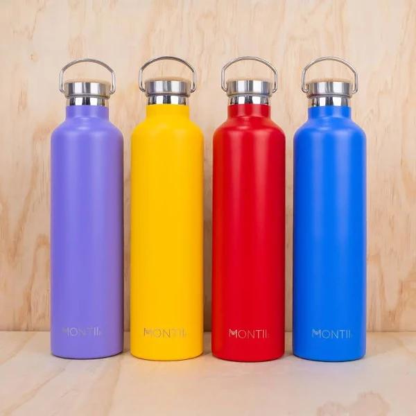 MontiiCo Mega Drink Bottle 1L Sage