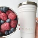 MontiiCo Smoothie Cup White