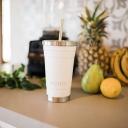 MontiiCo Smoothie Cup White