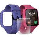 Moochies Odyssey Smartwatch 4G - Pink Bundle