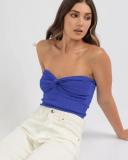 Mooloola Women's Bianca Knit Tube Top in Yellow | Size 06