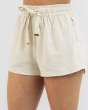 Mooloola Women's Hawaii Shorts in Natural | Size 08