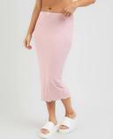 Mooloola Women's Romantic Midi Skirt in Pink | Size 10