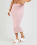 Mooloola Women's Romantic Midi Skirt in Pink | Size 14