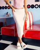 Mooloola Women's Romantic Midi Skirt in Pink | Size 14