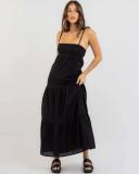 Mooloola Women's Wilmer Maxi Dress in Black | Size 08
