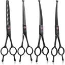 Moontay Professional Dog Grooming Scissors Set, 7 Inch/8 Inch Pet Grooming ...