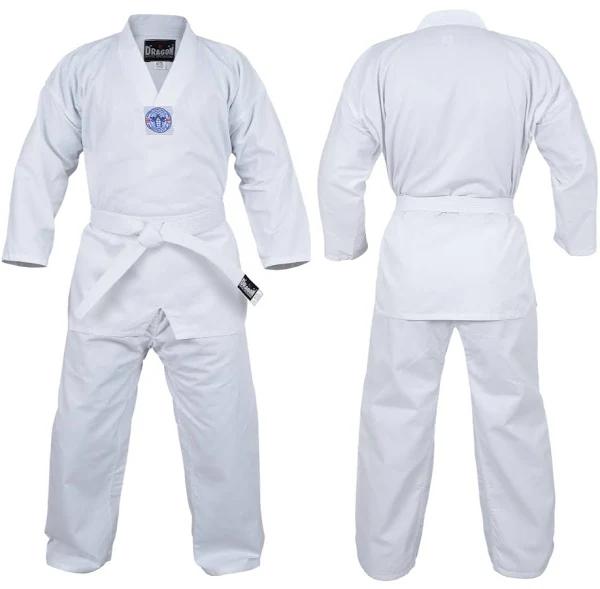 Morgan Sports Dragon Deluxe 8oz Taekwondo Uniform - 0000