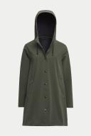Mosebacke Lightweight Matte Raincoat Dark Green