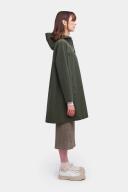Mosebacke Lightweight Matte Raincoat Dark Green