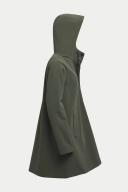 Mosebacke Lightweight Matte Raincoat Dark Green