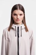 Mosebacke Lightweight Zip Raincoat Light Sand