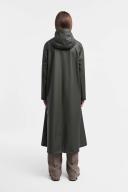 Mosebacke Long Lightweight Zip Raincoat Green