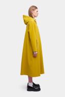 Mosebacke Long Matte Print Raincoat Gold