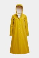 Mosebacke Long Matte Print Raincoat Gold