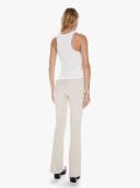 Mother | Women The Weekender Fray Cotton Jeans Beige 27