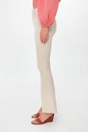 Mother | Women The Weekender Fray Cotton Jeans Beige 27
