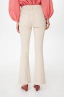 Mother | Women The Weekender Fray Cotton Jeans Beige 27