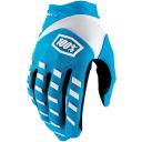 Motocross Gloves 100% Airmatic Fluo Yellow Black