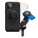 Motorcycle Fork Stem Mount and Case For iPhone 12 Mini by Quad Lock