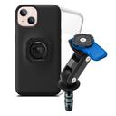 Motorcycle Fork Stem Mount and Case For iPhone 13 by Quad Lock