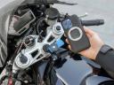 Motorcycle Fork Stem Mount and Case For iPhone 8 Plus by Quad Lock